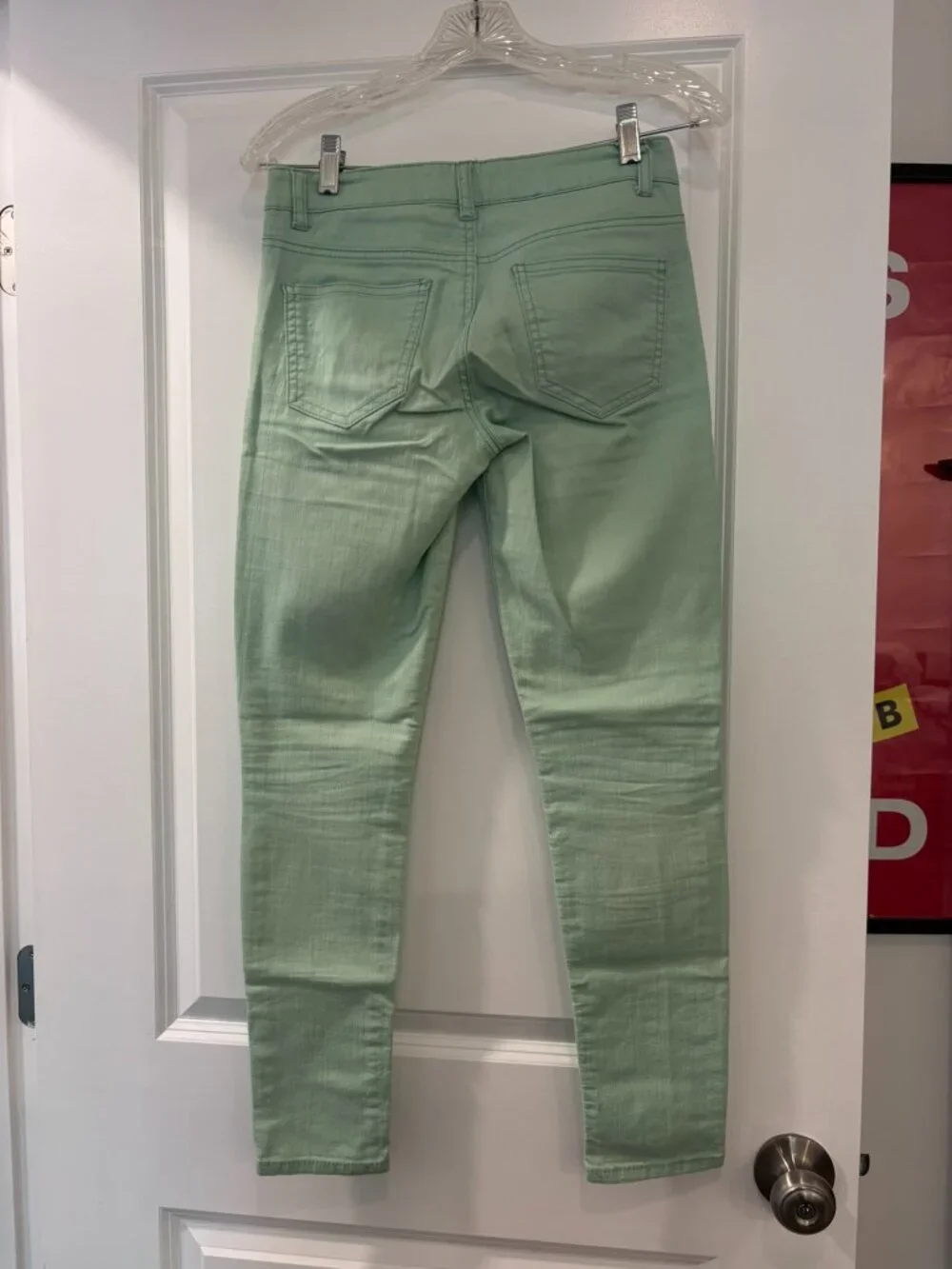 Forever 21 Mint Green Skinny Jeans - Picture 5 of 5
